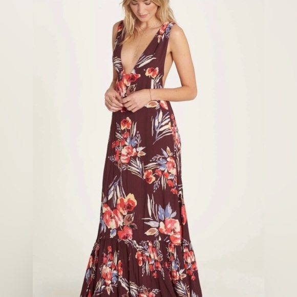 Billabong Awoke for Waves Maxi Dress - Picture 2 of 5